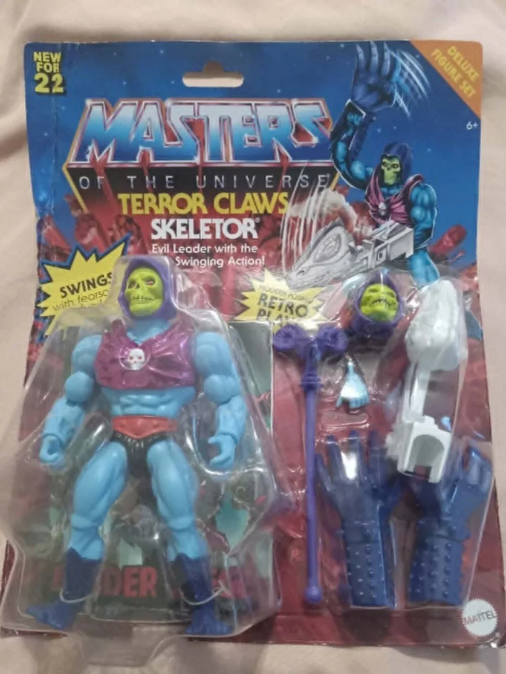 Masters Of The Universe, Skeletor, Terror Claws, Brand New, Sealed-
